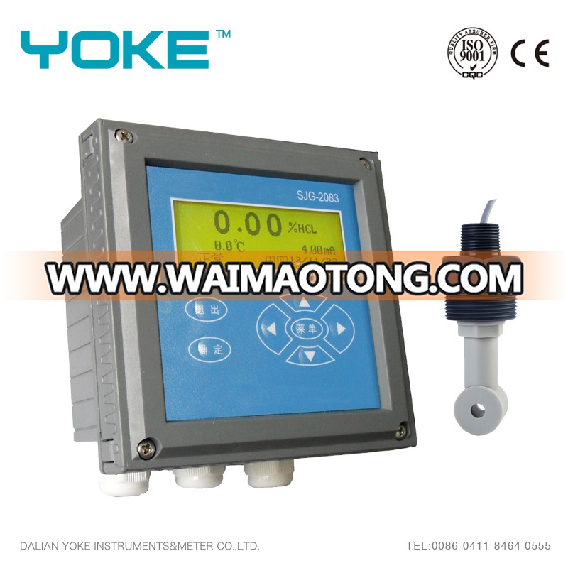 LCD display Intelligent Acid /Alkali concentration Meter